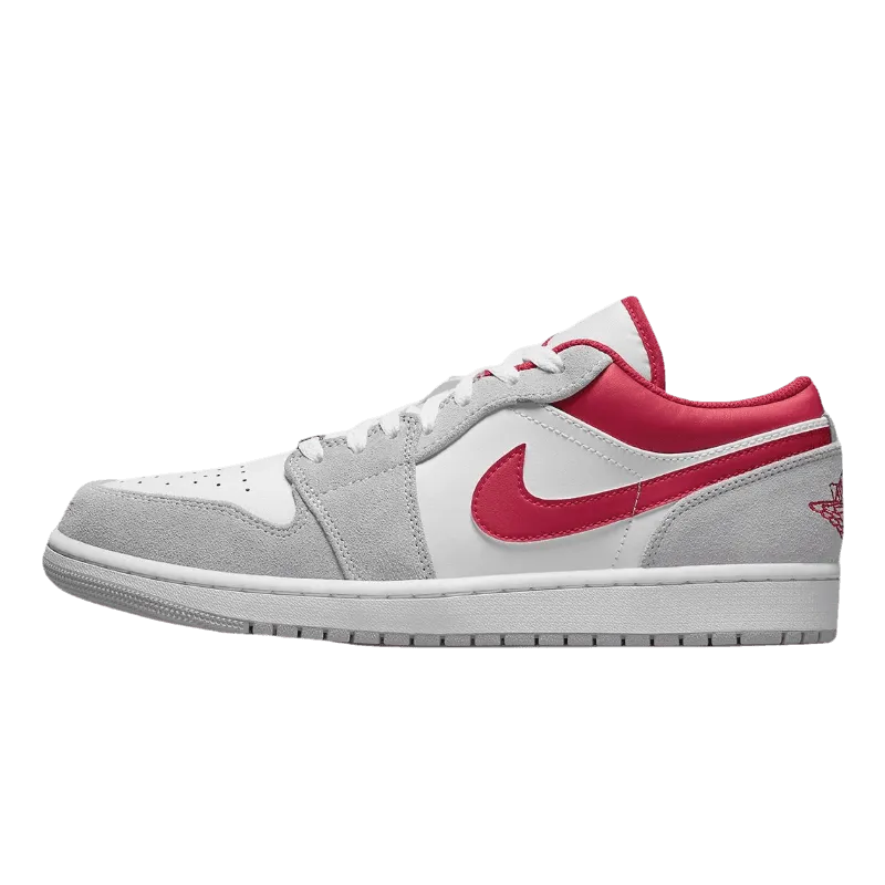 Air Jordan 1 Low Light Smoke Grey Red