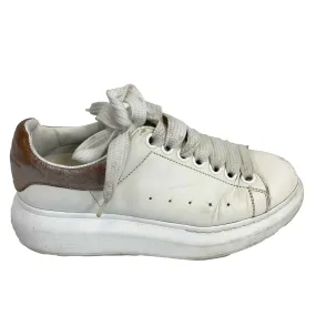 Alexander McQueen -Oversized Sneaker in White/Rose Gold- 35.5 US 5.5