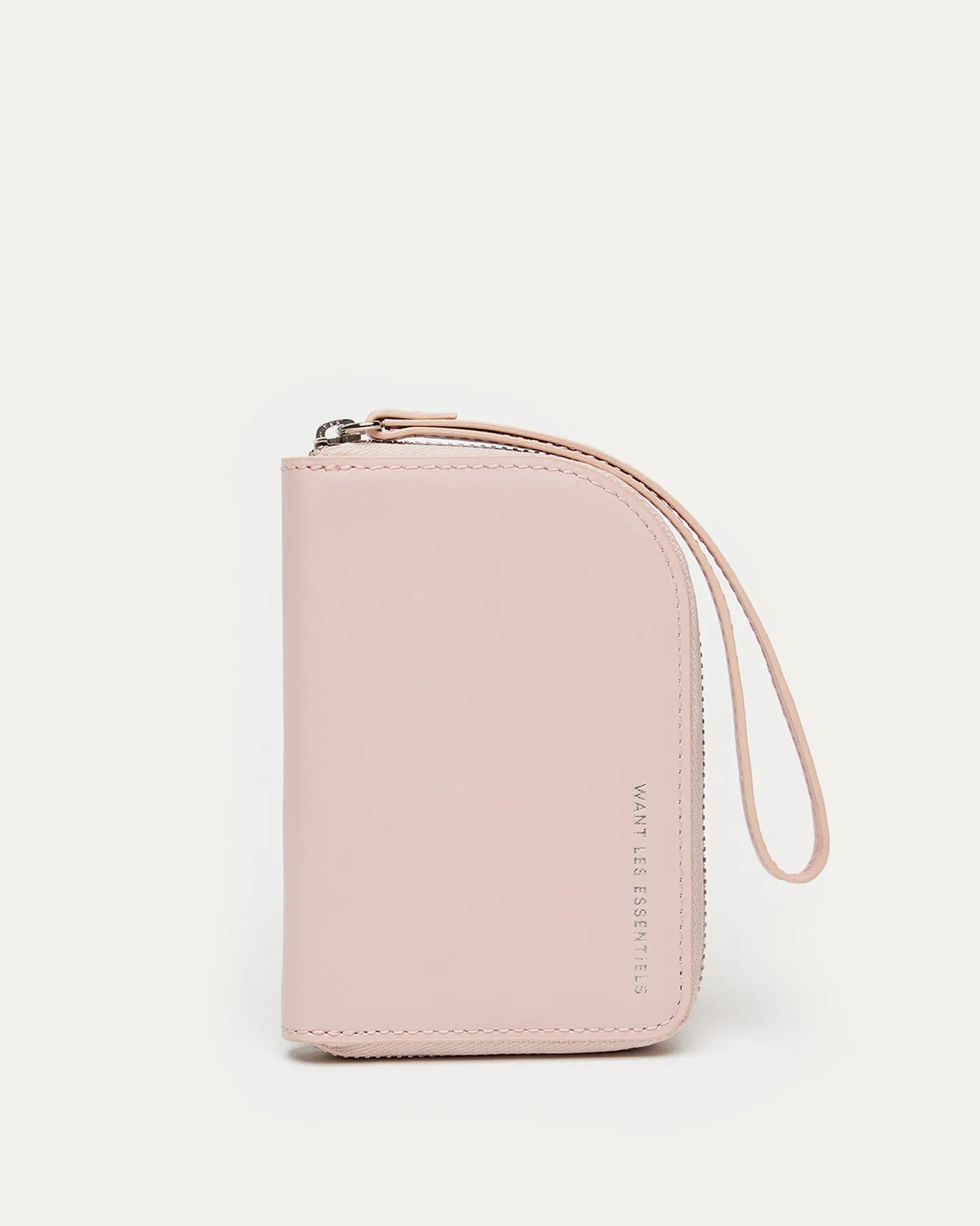 Arch Smooth Leather Zip Wallet