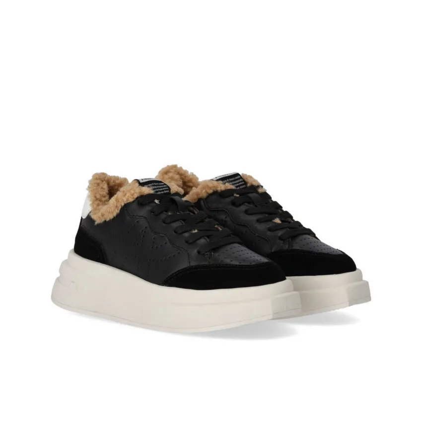 ASH SNEAKERS IMPULSFUR02 136517-002 NERO-BIANCO