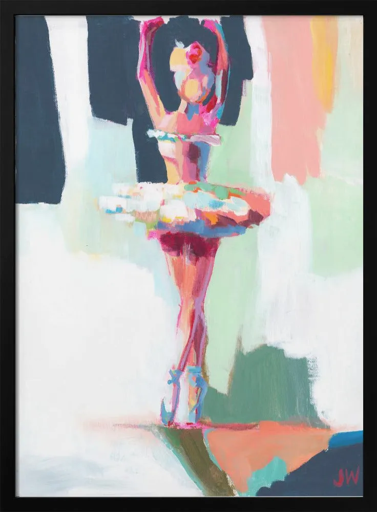 Ballerina - Stretched Canvas, Poster or Fine Art Print