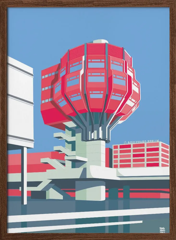 Berlin Bierpinsel - Stretched Canvas, Poster or Fine Art Print