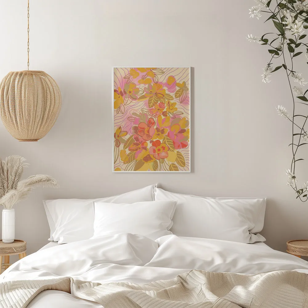 Blossom - Stretched Canvas, Poster or Fine Art Print