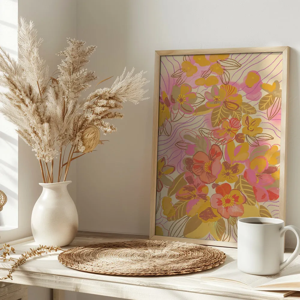 Blossom - Stretched Canvas, Poster or Fine Art Print