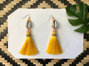 Golden Soul Tassel Earrings