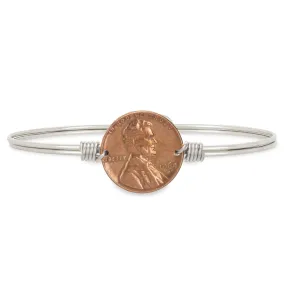 Heavenly Penny Bangle Bracelet