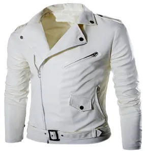 Men White Riverdale Southside Serpents Jacket