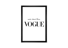 More Issues Than Vogue | Fashion Canvas Wall Art Print