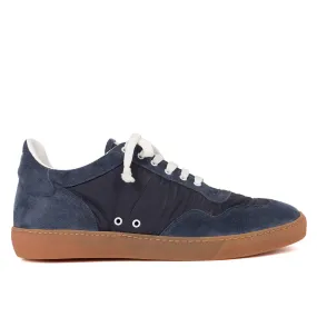 SPORT 85025<br> Leather and fabric sneakers