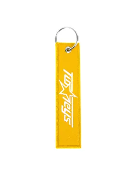 V8 Yellow Keychain